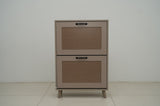 2-Tier Shoe Rack for Entryway - Stable and Spacious Shoe Storage Organizer, Easy Access Design, W2139P306372