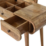 Oak-ish Round Dressing Table B182P166565