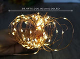 8-piece set multi-color solar fairy light string, 330 LED outdoor solar Christmas lights, 8 modes 95507931