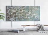 18.5" x 59" Saison White Cherry Blossom Canvas Print, Wall Decor for Living Room Bedrrom Entryway W2078130318
