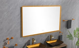 60 x 36Inch LED Mirror Bathroom Vanity Mirror with Back Light, Wall Mount Anti-Fog Memory Large W928P178209