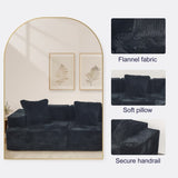 Convertible Modular Sectional Sofa Set Popular Compression Sofa W3341P346292