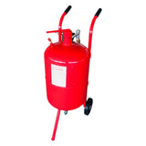 ZNTS Mini 10 Gallon Portable Air Sandblaster Sand Blaster Kit High Pressure Tank Red 96071535