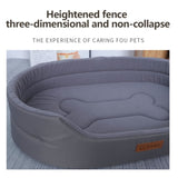 Orthopedic Dog Bed for Medium Dogs Ultra-Comfortable Pet Couch with Removable Washable Cover, 87140452