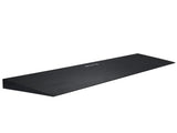 35.4" Wide Cuttable Threshold Ramp, Natural Rubber Non-Slip Surface with Double-Sided Tape, for 10455057