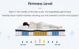 Queen Size Mattress,10 Inch Hybrid Mattress, Individually Pocketed Innerspring, Medium Firm W2889P310472