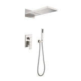Wall Mounted Waterfall Rain Shower System W2287141444