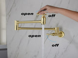 Folding faucetPot Filler Faucet Wall Mount 18927402