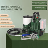Handheld High Pressure Spray Paint Machine Airless Tools compatible with Makita 21V Batter 38403900