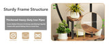 Plant Stand Indoor with Grow Lights, 9 Tiered Indoor Plant Stand, 63" Metal Plant Shelf, Tall Plant T3210P356964