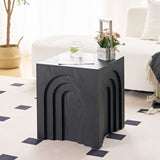 15.74'' Square Side Table Small Coffee Table Accent Table Bedside Table for Living Room W876P245156
