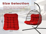 Outdoor Egg chair cushion, Hanging chair cushions replacement, Hammock chair Pad for Patio Bedroom 64437564