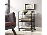Widen 3 Tiers Multi-functional Storage Cart Black 09550245