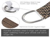 16'X20' Mocha HDPE sunshade sail 89005906