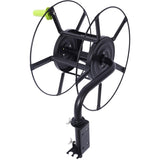 Swivel Hose Reel Mount - 180 Degree Pivot Hose Hanger - Great for Garden Storage - Hose Holder W465P168173