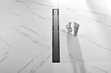 30 Inches Linear Shower Drain with Removable Cover, 304 Stainless Shower Drain Included Hair W92891546
