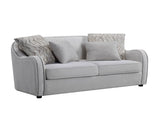 Mahler Beige Linen Loveseat W/4 Pillows B2726P457621