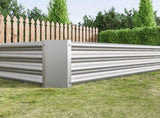 Raised Garden Bed Kit - Metal Raised Bed Garden 7.6x3.7x0.98ft for Flower Planters, Vegetables Herb 30888205