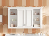 36'' x 28'' Medicine Cabinet, Wall Mounted Bathroom Storage Cabinet, with 1 Adjustable Shelf, N710P358584K