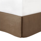 7 Piece Comforter Set Taupe/Brown Queen B03597132