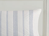 6 Piece Cotton Jacquard Oversized Comforter Set-Full B035P280376