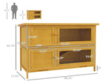 Wooden Rabbit Cage 90925520