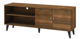 Amidon TV Stand TVs up to 63", with 2 Storage Shelves& 1 Cabinet, Modern Entertainment Centre B2735P297797