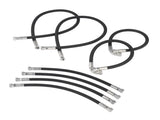 8x Front Loader Hydraulic Hoses Set Replacement for Kubota LA350a LA401 Replace 75535-66620 04653669