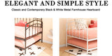 Fox twin daybed with twin trundle, Black B083P154245