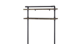 Ensata Rustic Oak & Black Finish Writing Desk B2726P268037