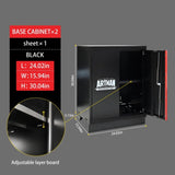 Steel Filing Cabinet With Compartments For Office Use, Storage, File Storage, Archives, And High and W1102P265953