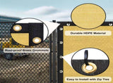 5'X50' Sand HDPE Fence 63788174