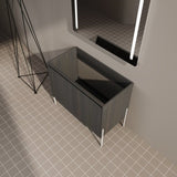 36" Freestanding Bathroom Vanity, Storage Cabinet with Soft Closed Doors -Excluding Sink W1972P243177