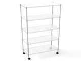 5 Tier Shelf Wire Shelving Unit, NSF Heavy Duty Wire Shelf Metal Large Storage Shelves Height W155065926