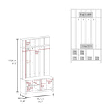 Smoke Hall Tree Open Storage and Coat Space B062P252145