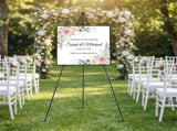 6 Pack Metal Tripod Display Easels with Carry Bags, Adjustable Height Art Easel Stands for Wedding 65676190