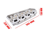 Bare Cylinder Head 330cc/122cc Fits for Chevy BBC 396 427 454 496 7.4L Rectangle Port 96335576