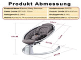 Electric Baby Bouncer for Infant,Bluetooth Baby Swing Enabled Automatic, Baby Rocker Inset Music T5170P409357