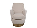 Velvet Swivel Barrel Chair, Swivel Accent Chairs Armchair for Living Room, Reading Chairs for W1361116868
