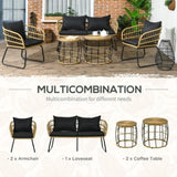 Pieces Patio Furniture Set 69750989