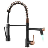 Commercial Kitchen Faucet with Pull Down Sprayer, Single Handle Single Lever Kitchen Sink Faucet W1932P149181