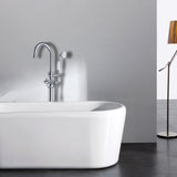 Freestanding Bathtub Faucet with Hand Shower W1533125096