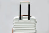 28" Luggage Lightweight Suitcase TSA Lock USB port Luggage Wheel lock Artificial leather Top handle W284P178346