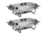 Buffet Catering Dish For Home and Outdoor 2 sets W1612P180086