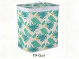 19 Gallon Bamboo Laundry Hamper Lid & Removable Washable Liner, Foldable Dirty Clothes Basket 44636238