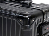 20 Inch Carry On Luggage, Aluminum Frame ABS Hard Shell Suitcase with USB Charging Port, Foldable W2787P536196
