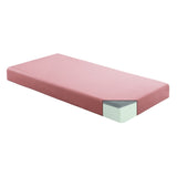 7inch Twin and Pillow Set Breathable Fabric Gel-Infused Memory Foam, Pink, B011P213350