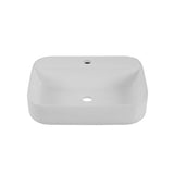 Bothwa Home Rectangular Countertop Ceramic Wash Basin CUPC Certified B2724P262845