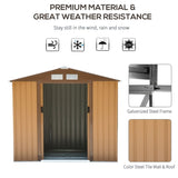 Outdoor Garden Storage Shed Tool House Not Supported 91114390