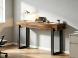41" Console Table, Small Sofa Entryway Table with Storage and Mesh Metal Legs for Living Room, 96883302